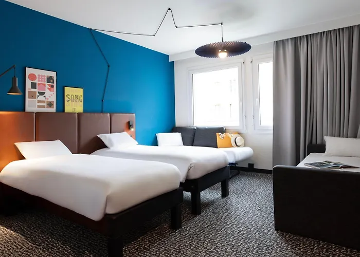 洛桑中心宜必思酒店 酒店 3*